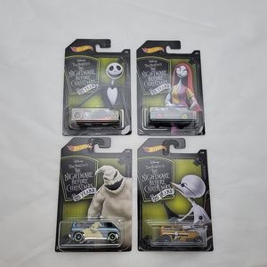 Hot Wheels Disney Tim Burton's The Nightmare Before Christmas 25 Years Set